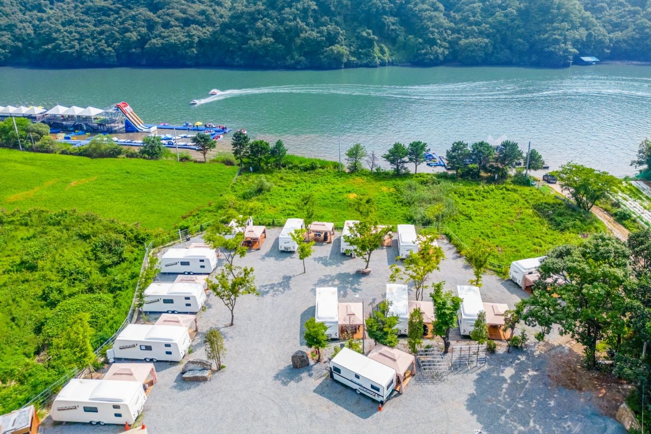 춘천 힐링브릿지 카라반