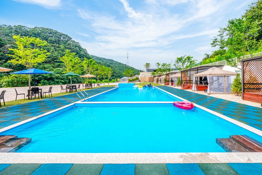 포천 더 클리프 카라반 캠핑장